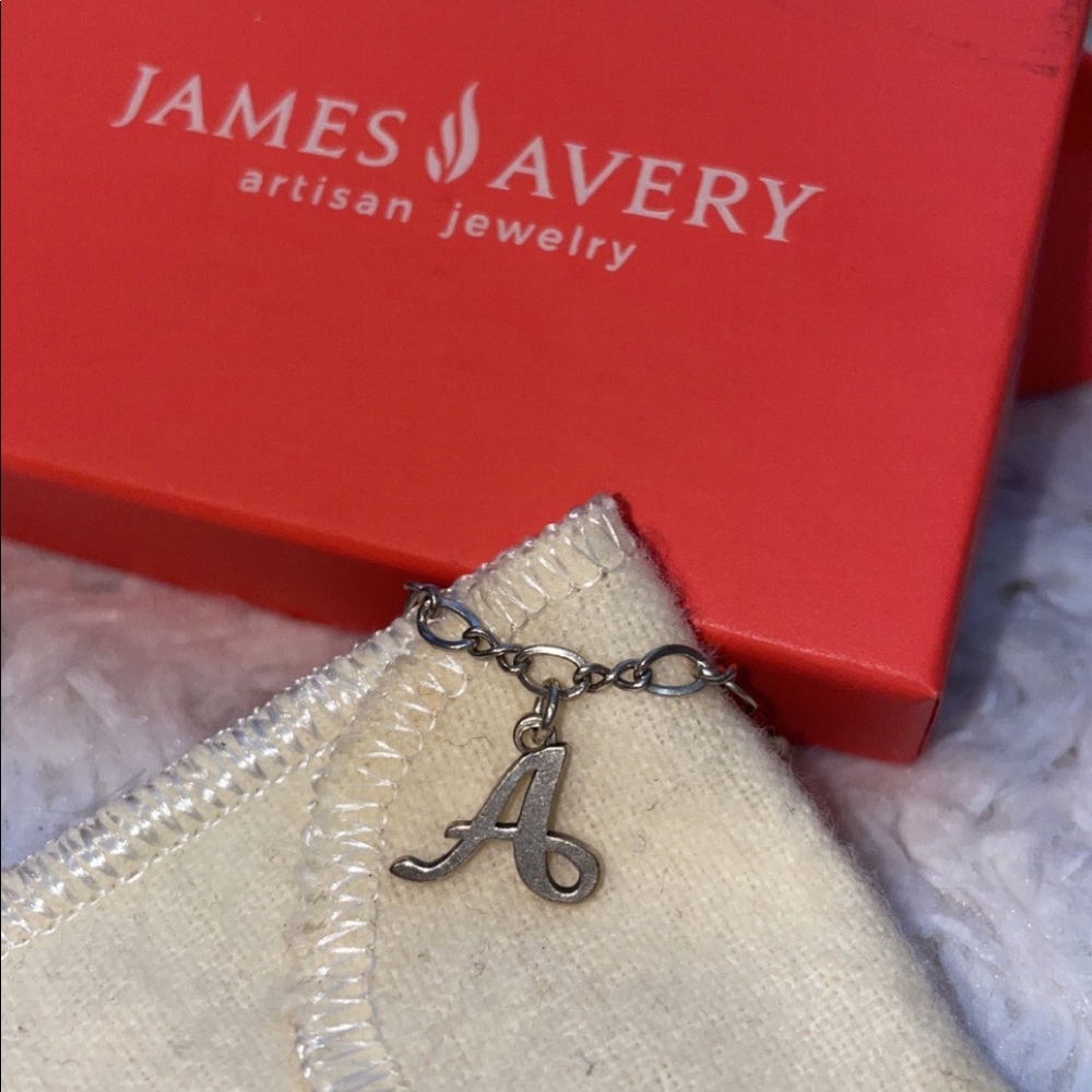 James Avery “A” Charm